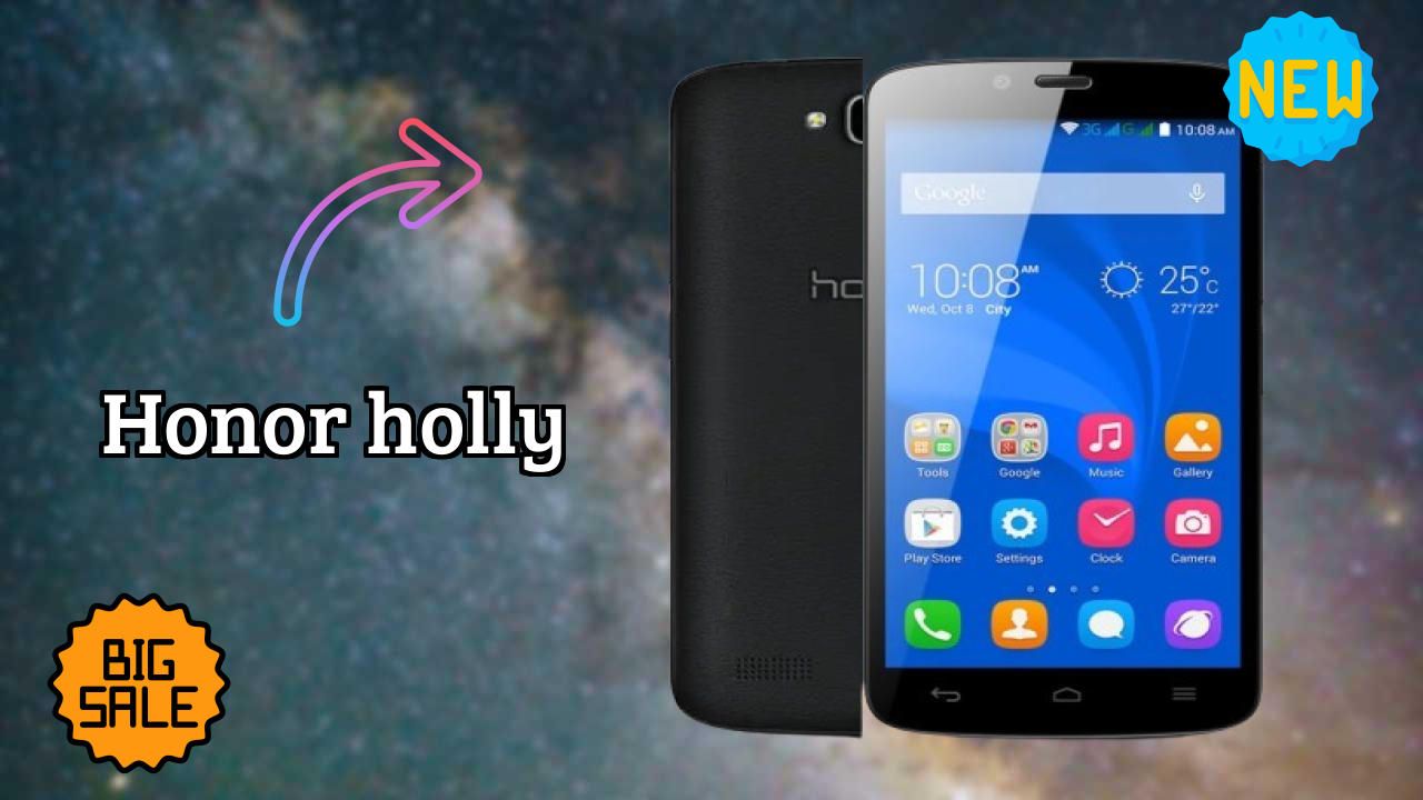Honor Holly Display Size: 5.0 Inches (12.7 Cm) Screen Quality