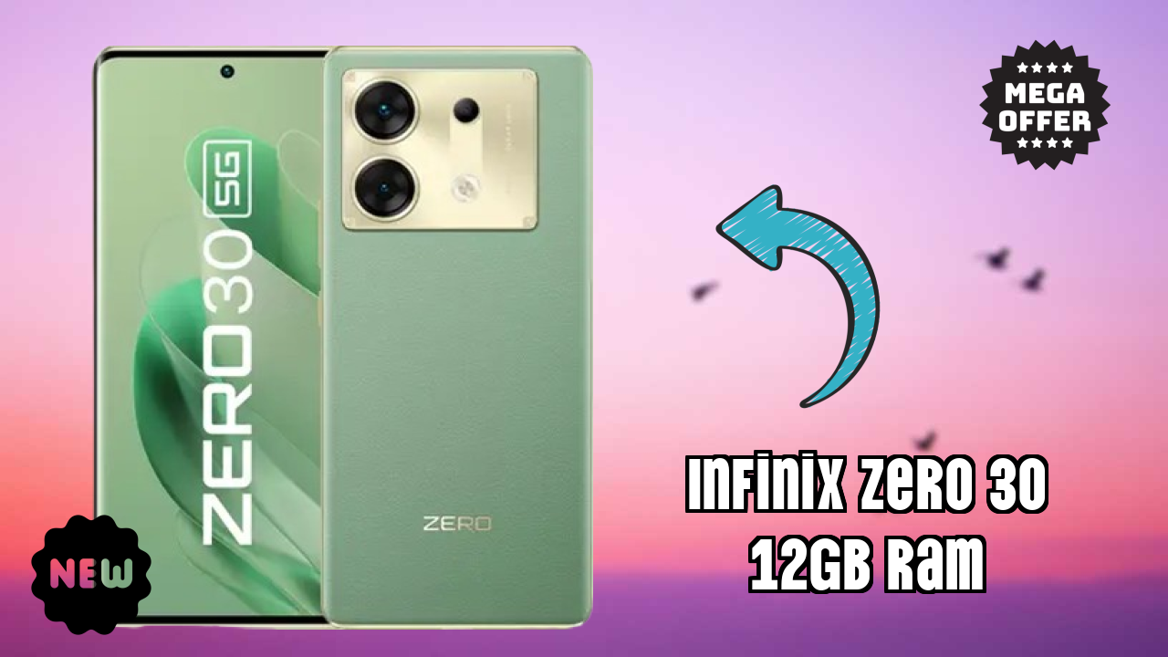 Infinix Zero 30 12GB RAM Display Technology: AMOLED Quality