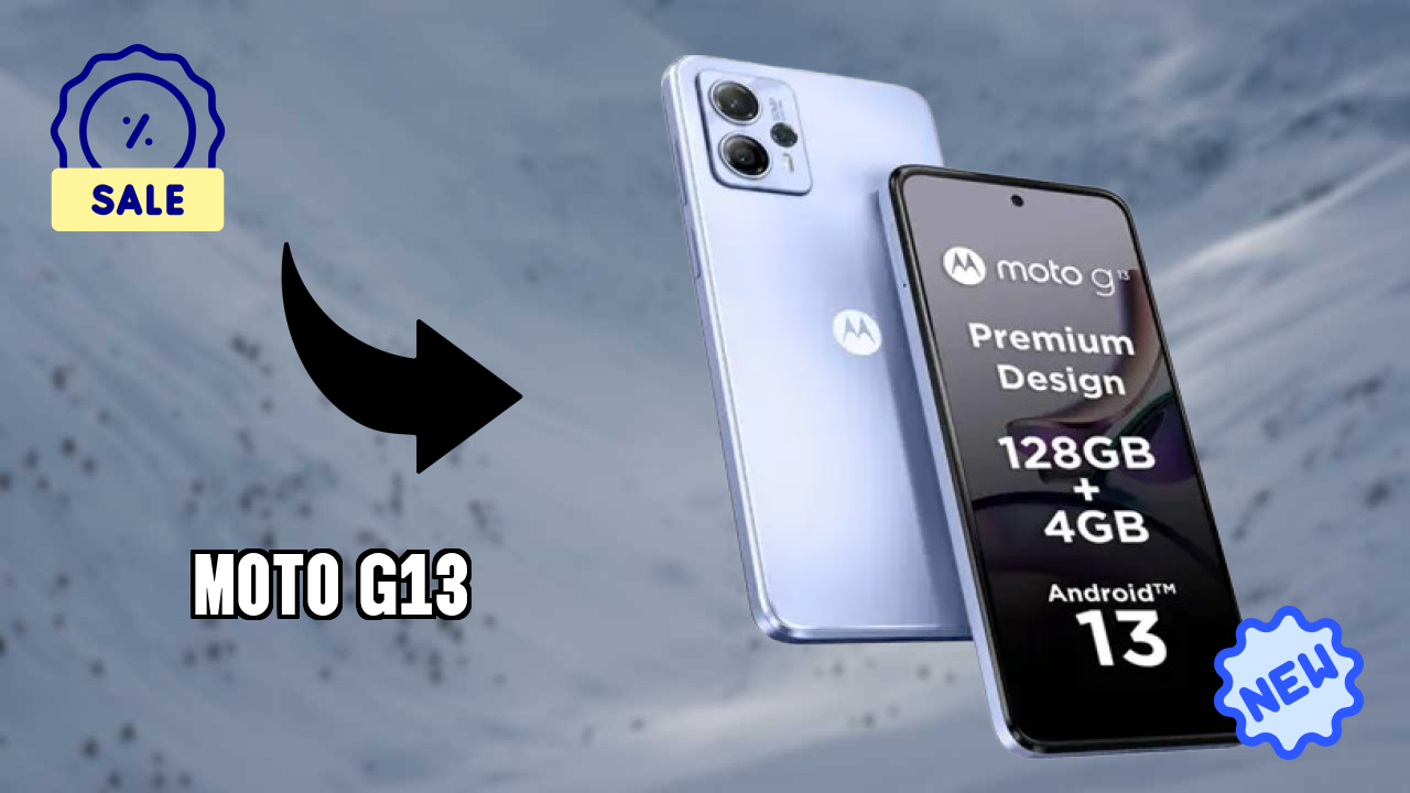 Moto G13 at ₹9,499 - Complete Specifications