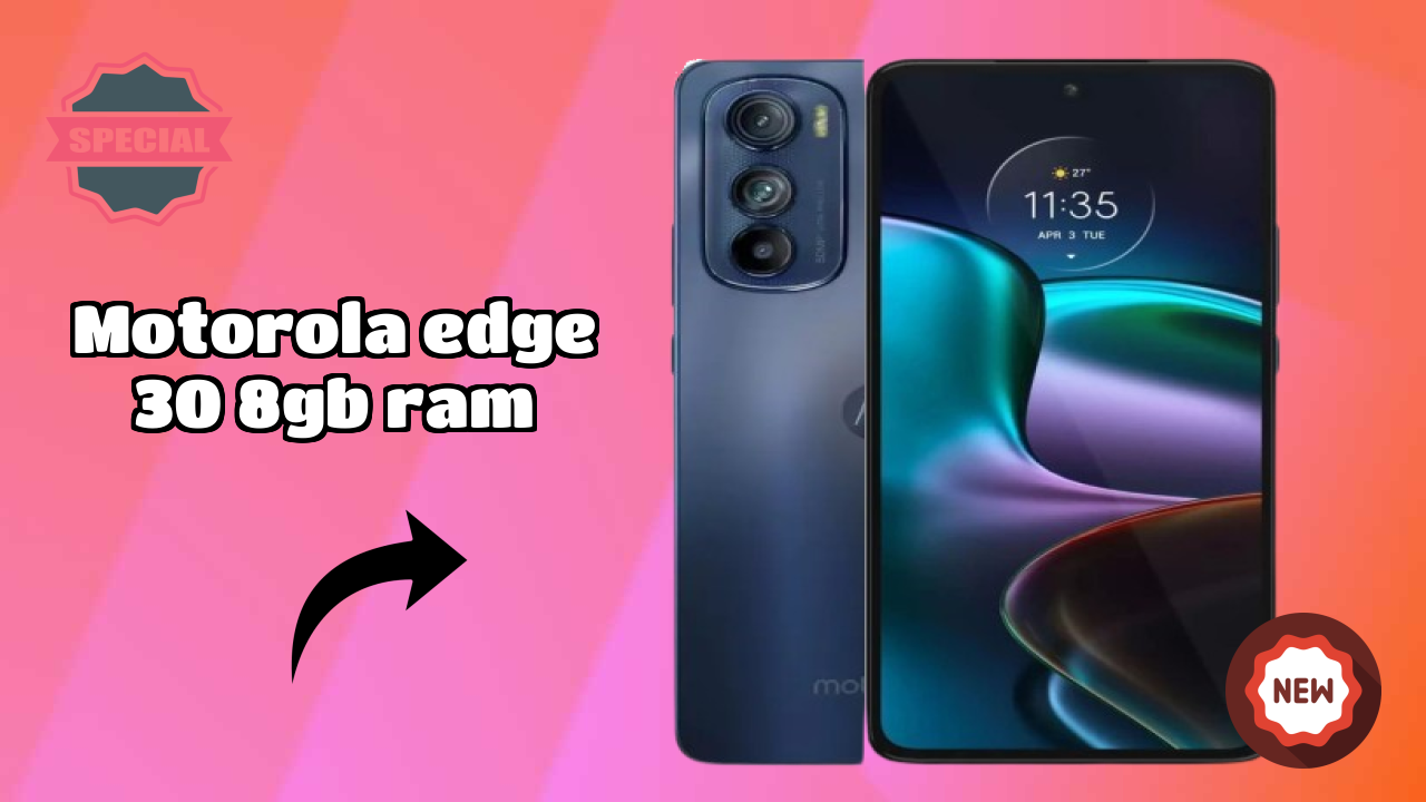 Motorola Edge 30 8GB RAM Camera Quality: 32 MP Front Camera Selfie