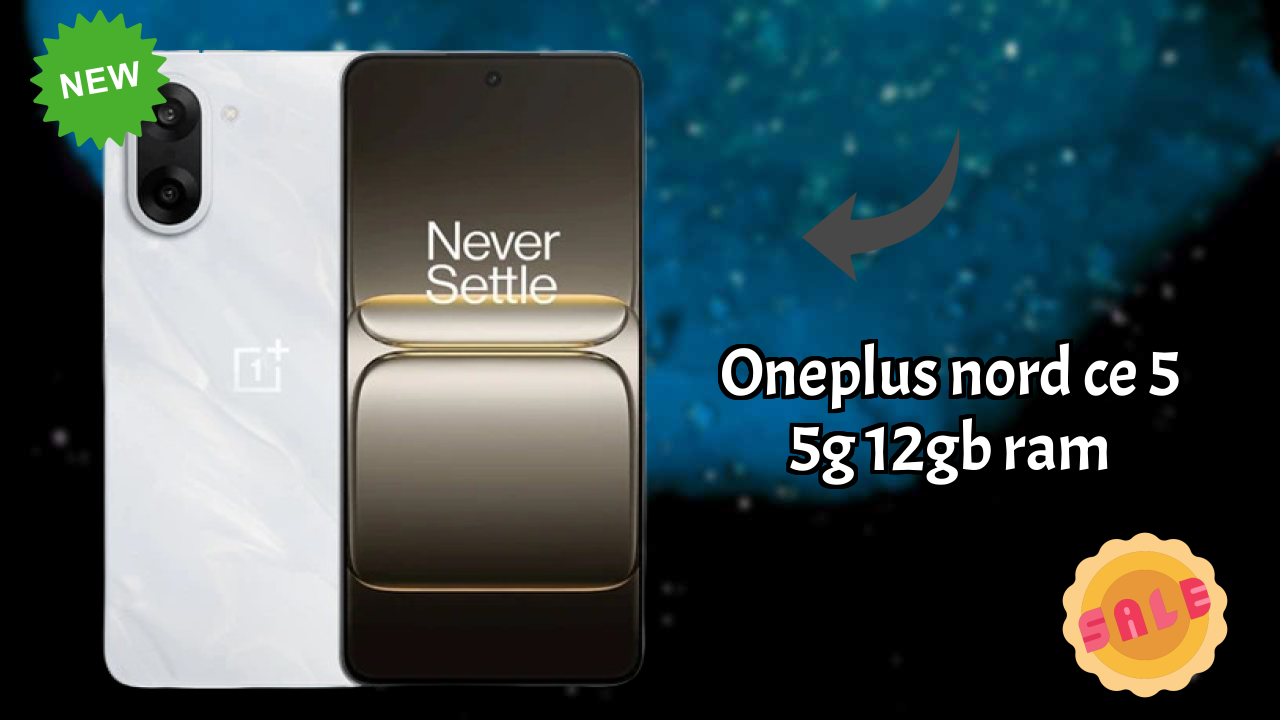 OnePlus OnePlus Nord CE 5 5G 12GB RAM - Best Camera Phone Under ₹28,998