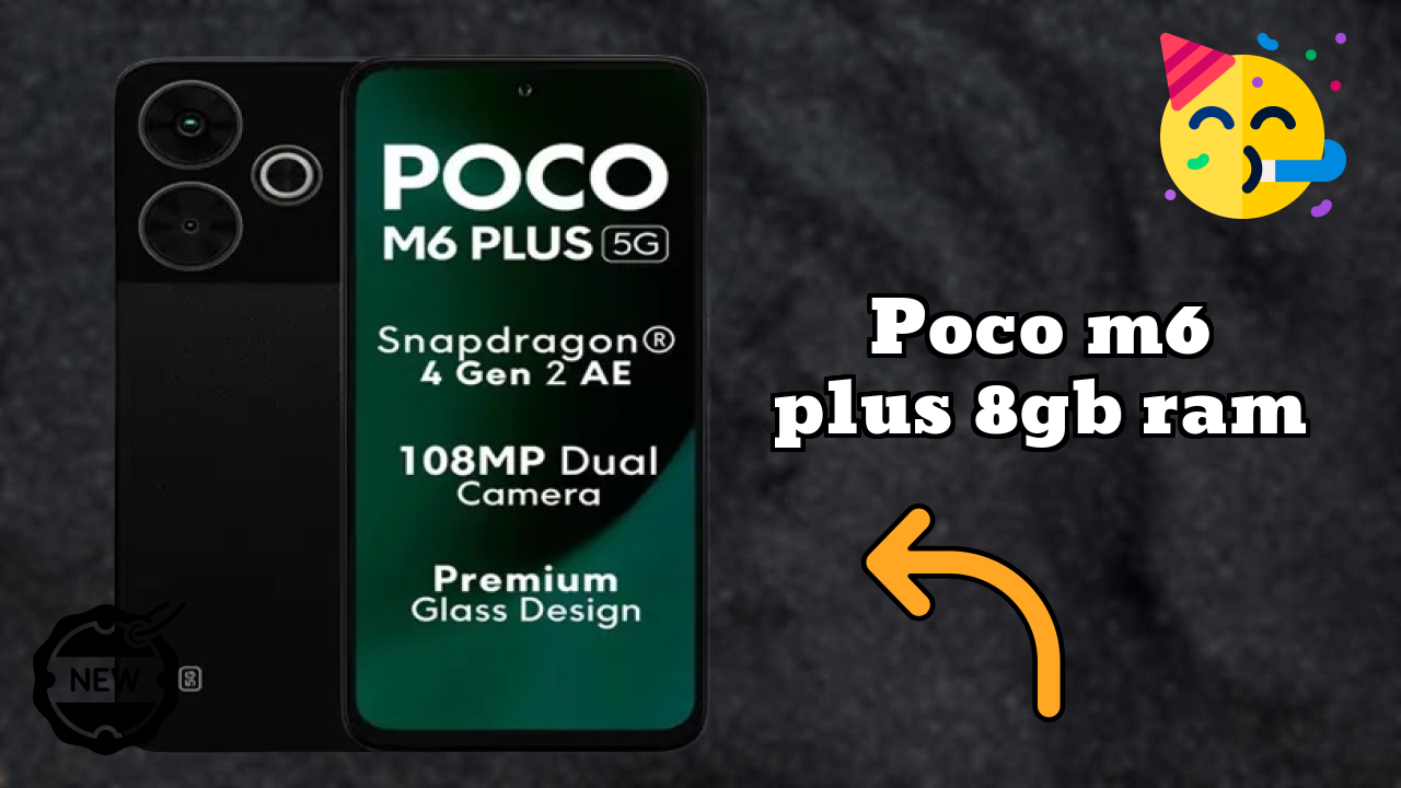 POCO M6 Plus 8GB RAM Test: 8 GB RAM Handles Heavy Apps
