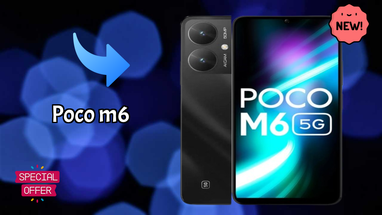 POCO M6 Camera Quality: 5 MP Front Camera Selfie