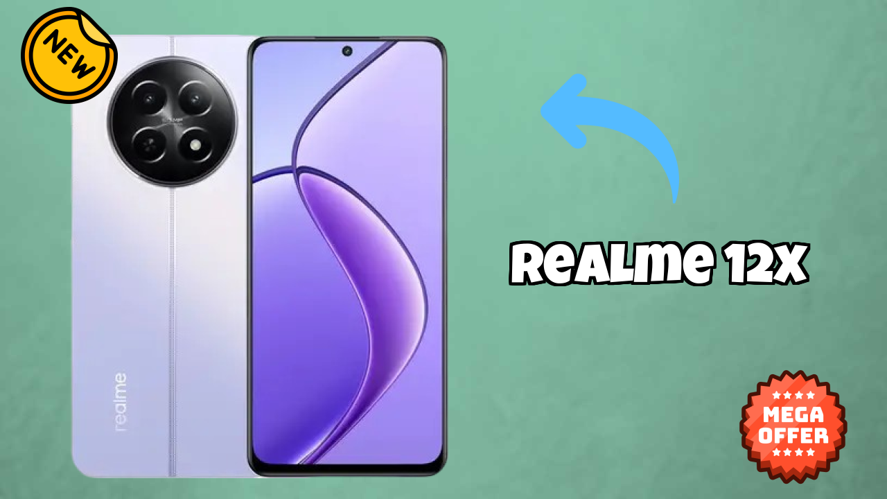 Realme 12x Display Size: 6.72 Inches (17.07 Cm) Screen Test