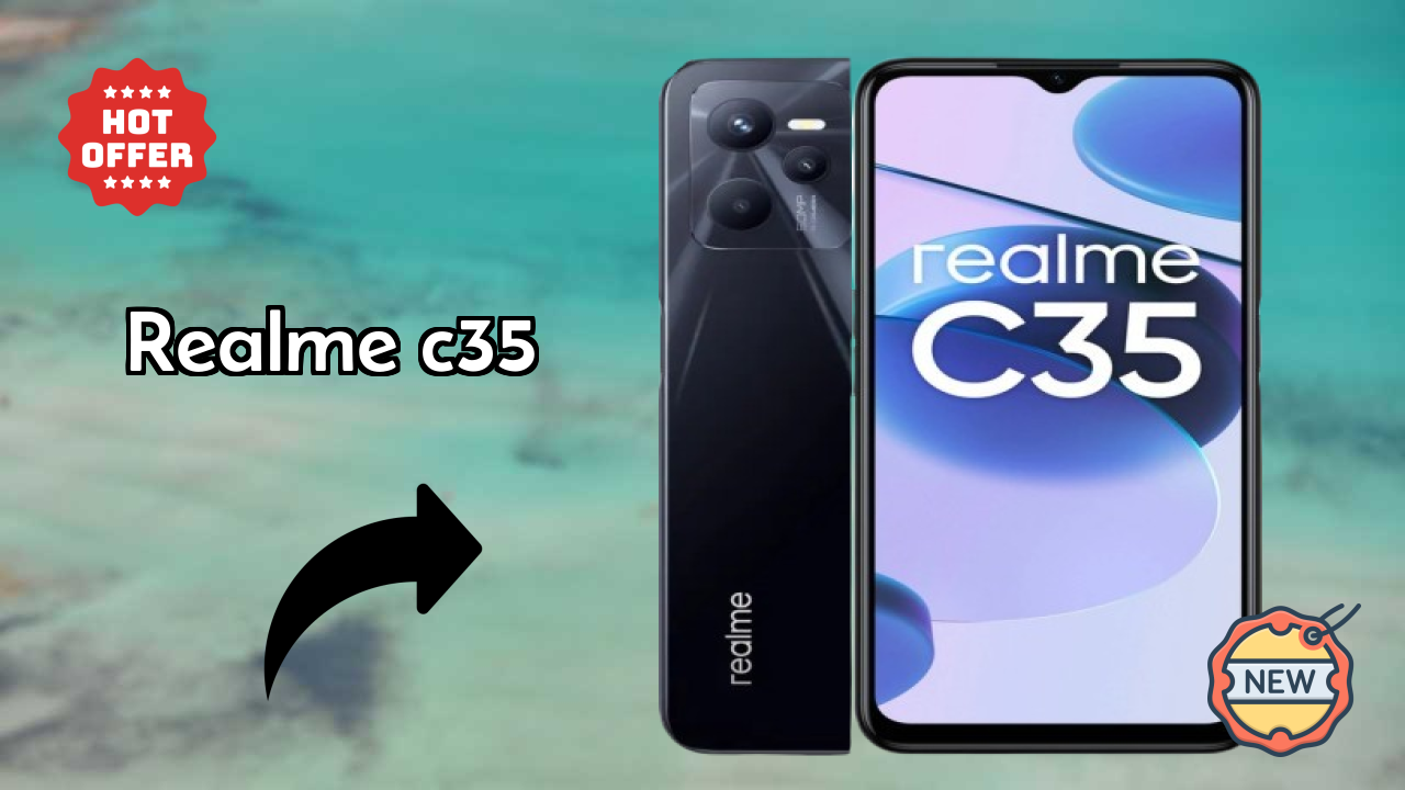 Realme C35 Display Analysis: 6.6 Inches (16.76 Cm) Screen