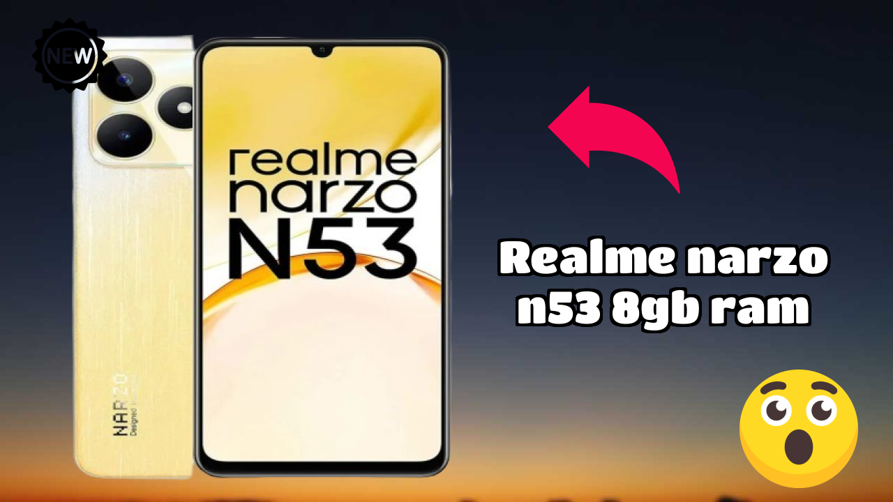 Realme Narzo N53 8GB RAM Battery Life: 5000 MAh Charging Speed
