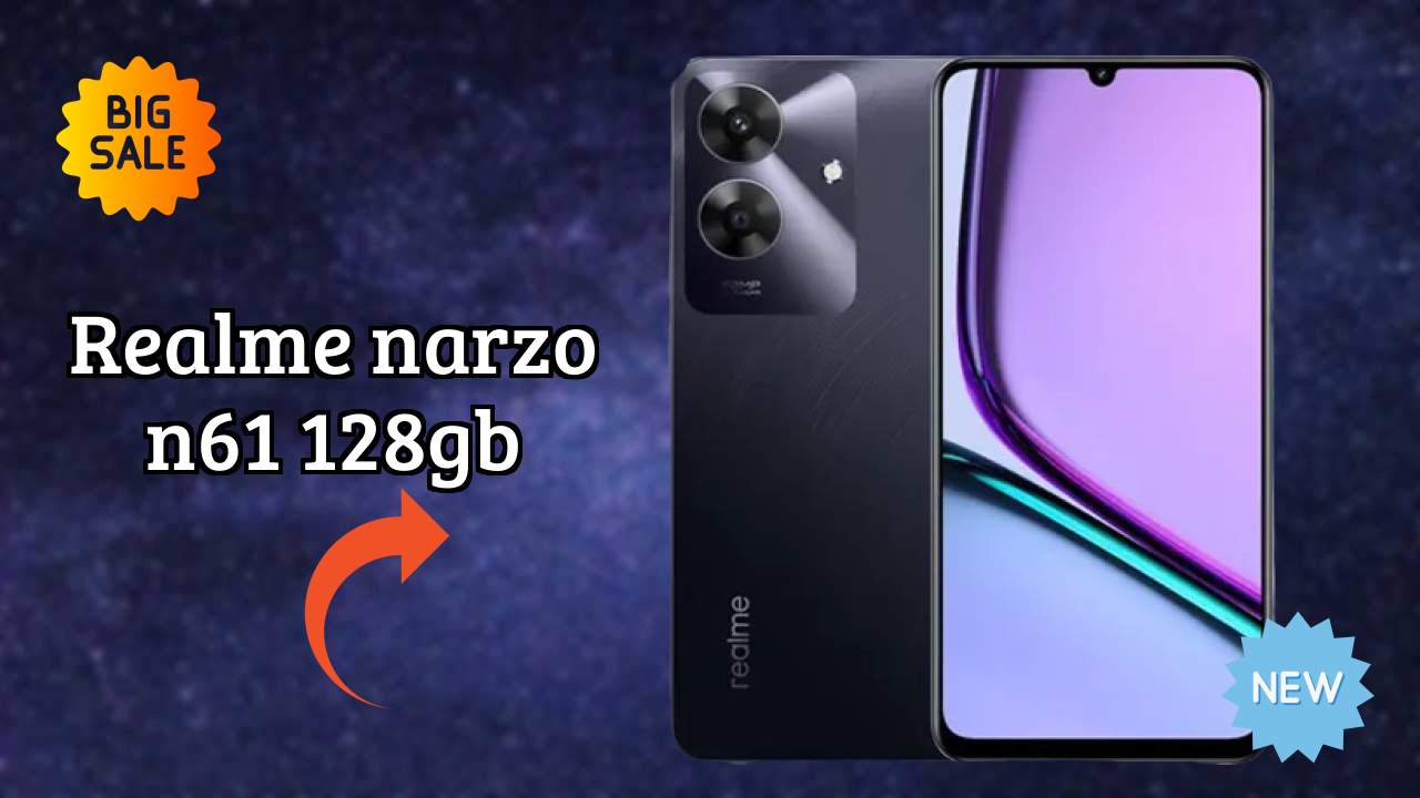 Realme Narzo N61 128GB at ₹8,999 - Complete Specifications