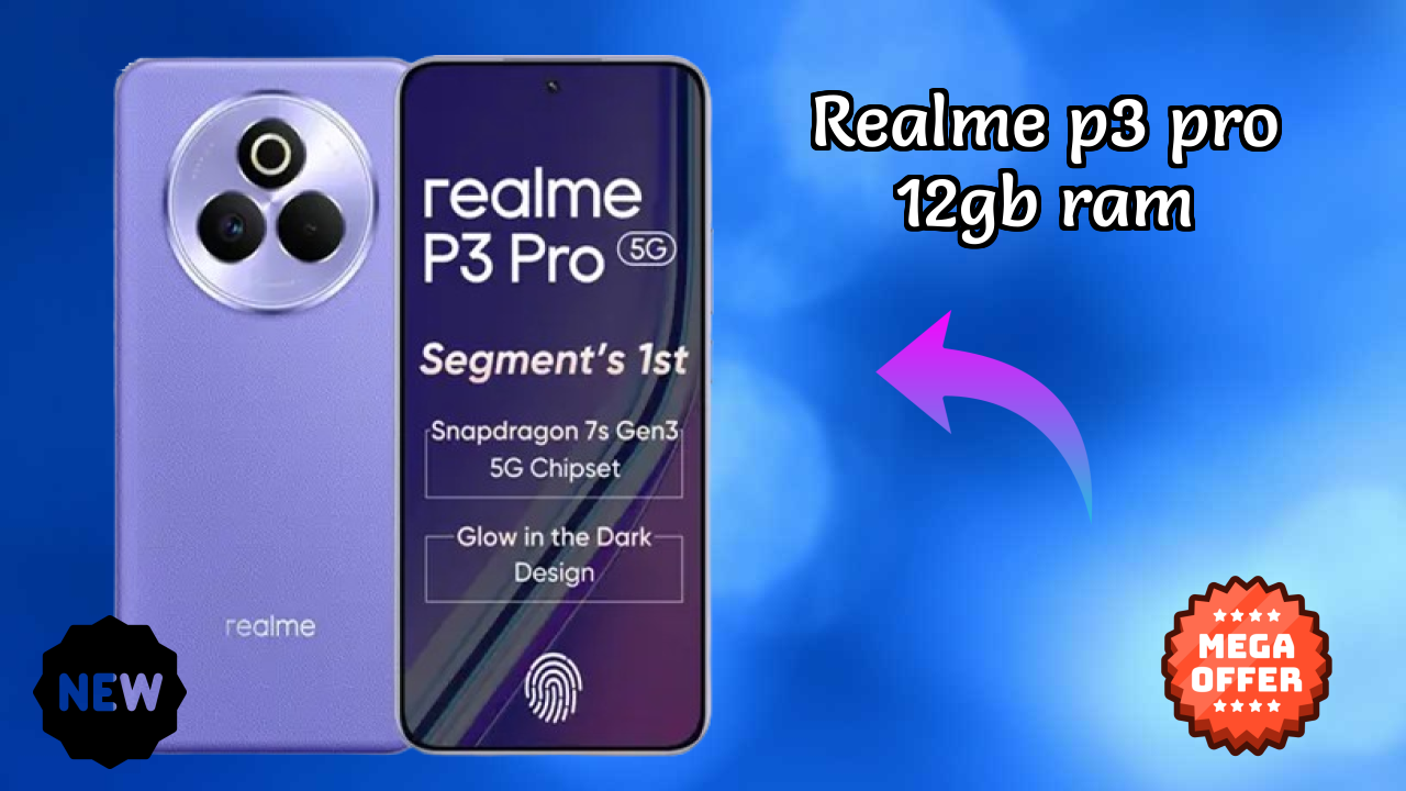 Realme P3 Pro 12GB RAM Display Size: 6.83 Inches (17.35 Cm) Screen Review