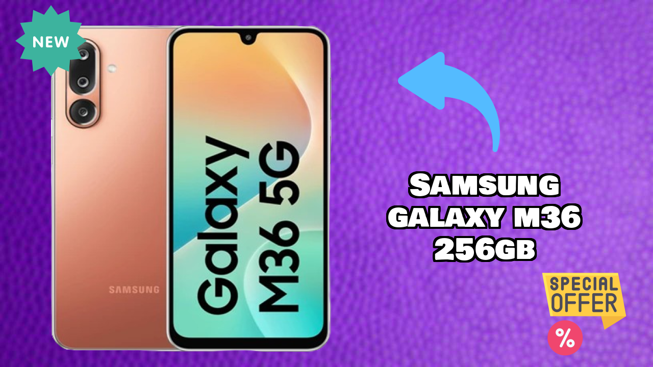 Samsung Galaxy M36 256GB Display Size: 6.7 Inches (17.02 Cm) Screen Quality