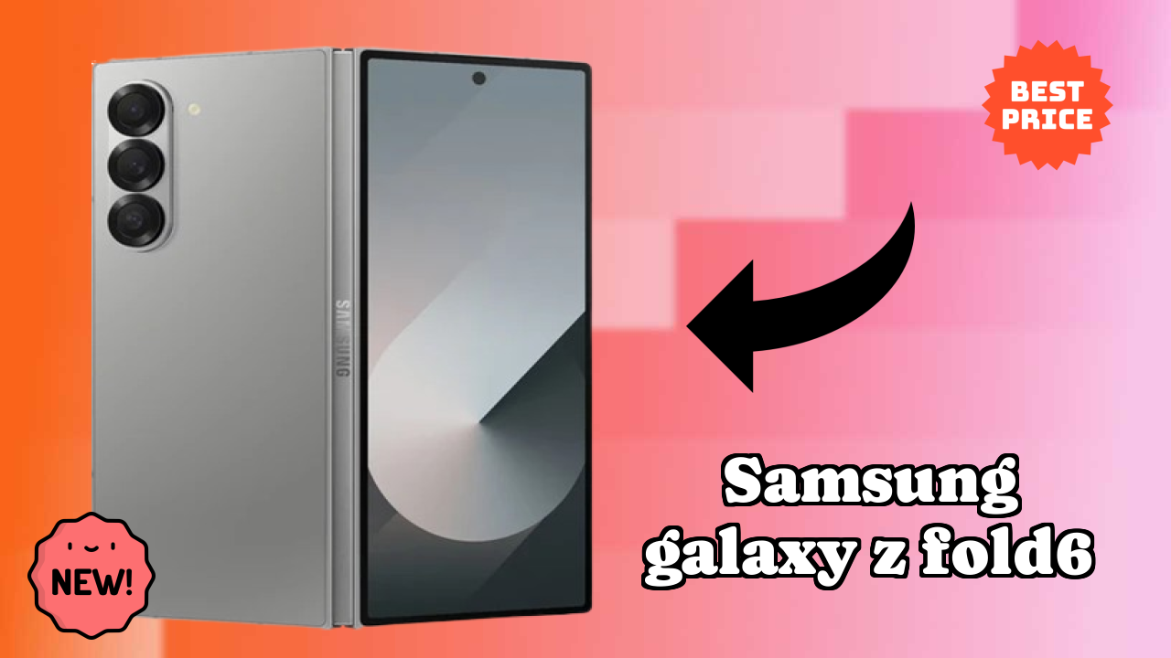 Samsung Galaxy Z Fold6 Display Technology: 7.6 Inches (19.3 Cm) Screen