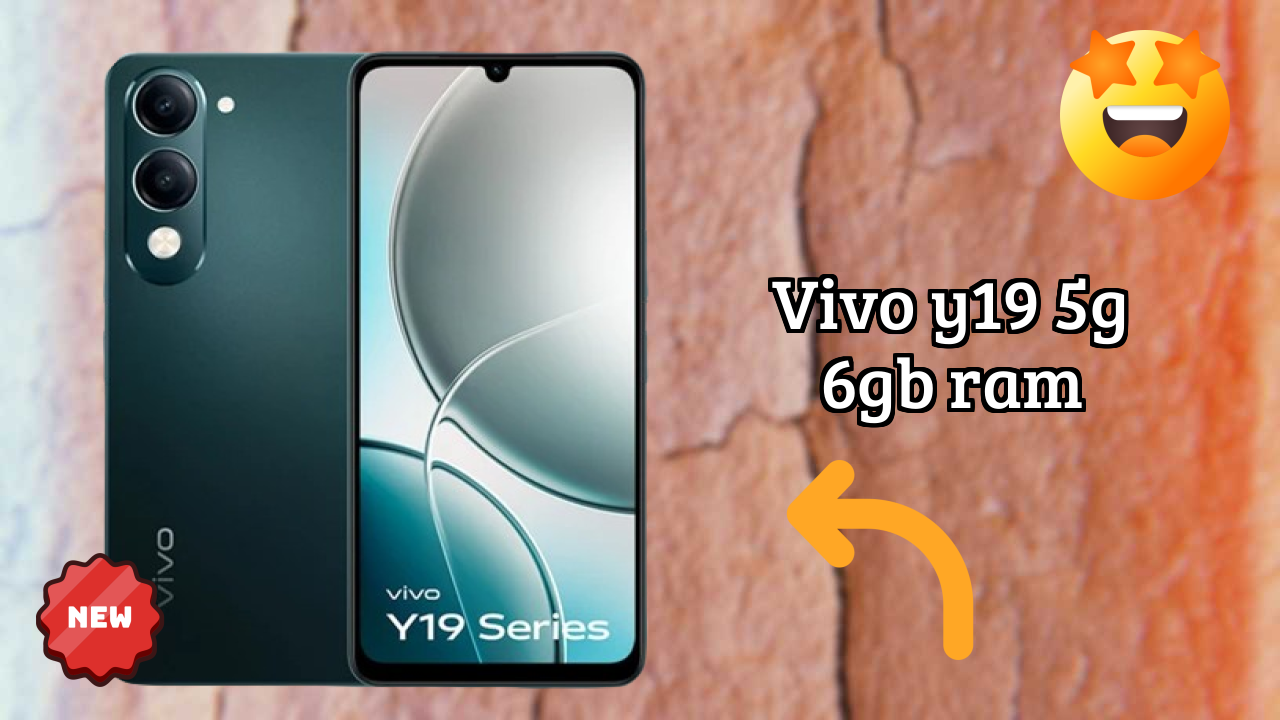 Vivo Y19 5G 6GB RAM at ₹12,999 - Complete Specifications