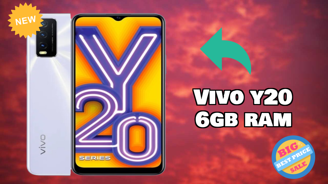 Vivo Y20 6GB RAM at ₹17,990 - Best Features Listed